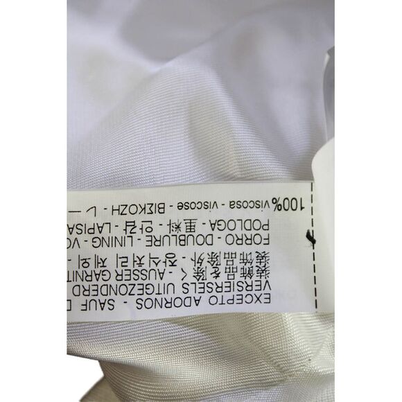 Zara Women's Long Sleeves Round Neck Tassel Long Jacket Beige Size XS - Picture 5 of 7